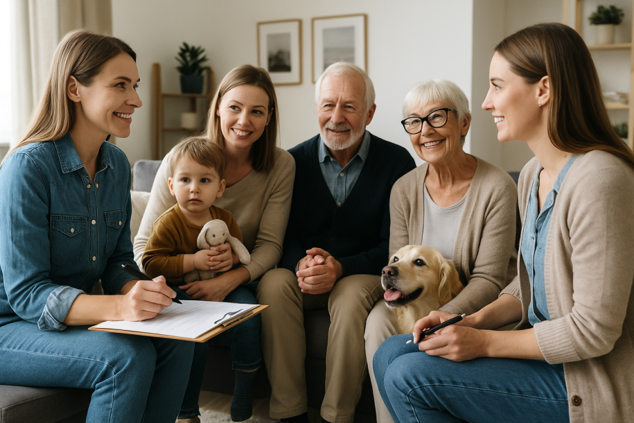 În siguranță cu noua îngrijitoare sau ajutor: ghid practic pentru familii